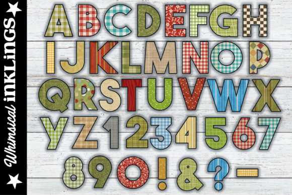 Download Country Life Alphabet Sublimation Set - Country life Collection