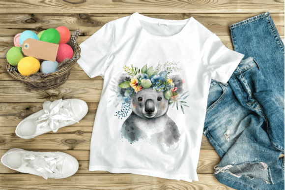 Download Watercolor Koala Digital Art Graphic - Koala Collection